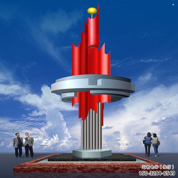 科技之星雕塑,不銹鋼景觀地標雕塑 科技之星雕塑,不銹鋼景觀地標雕塑