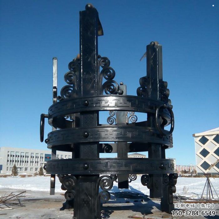 三足鼎地標景觀雕塑,城市藝術美陳雕塑 三足鼎地標景觀雕塑,城市藝術美陳雕塑