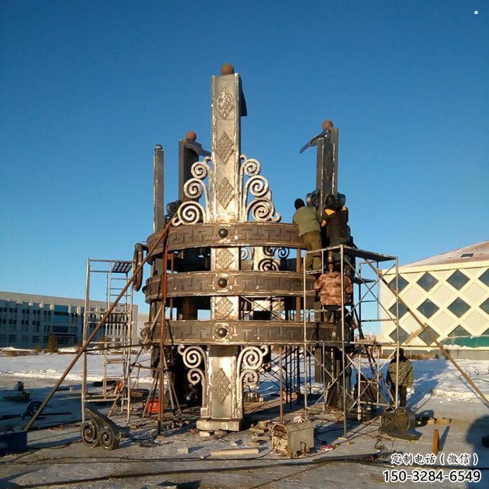 藝術景觀地標建筑雕塑制作 藝術景觀地標建筑雕塑制作