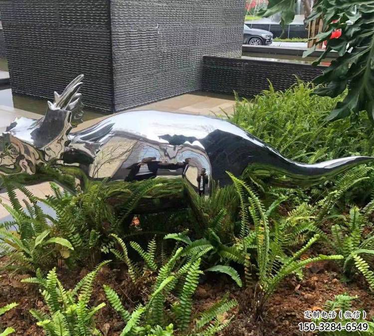 藝術恐龍雕塑觀賞型,街景小品,鏡面恐龍雕塑主題常用 藝術恐龍雕塑觀賞型,街景小品,鏡面恐龍雕塑主題常用