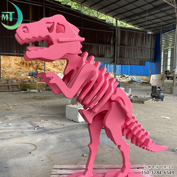 抽象恐龍雕塑提供,多彩藝術,中式恐龍骨架雕塑通用 抽象恐龍雕塑提供,多彩藝術,中式恐龍骨架雕塑通用