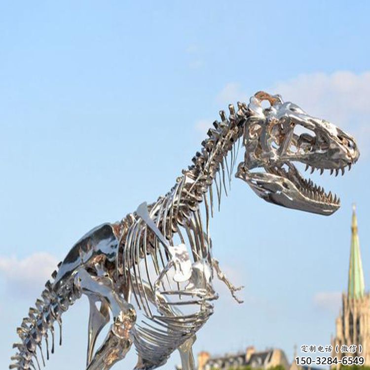 恐龍雕塑制造商，城市雕塑，廣場恐龍骨架雕塑觀賞型