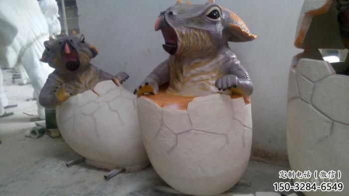 商業街恐龍蛋雕塑 商業街恐龍蛋雕塑