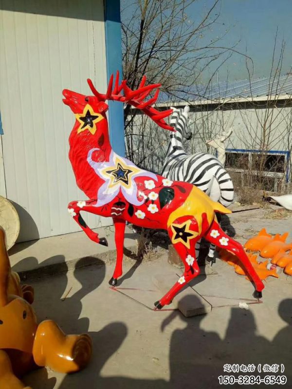 梅花鹿雕塑精品,標識雕塑,小區玻璃鋼梅花鹿雕塑供給 梅花鹿雕塑精品,標識雕塑,小區玻璃鋼梅花鹿雕塑供給