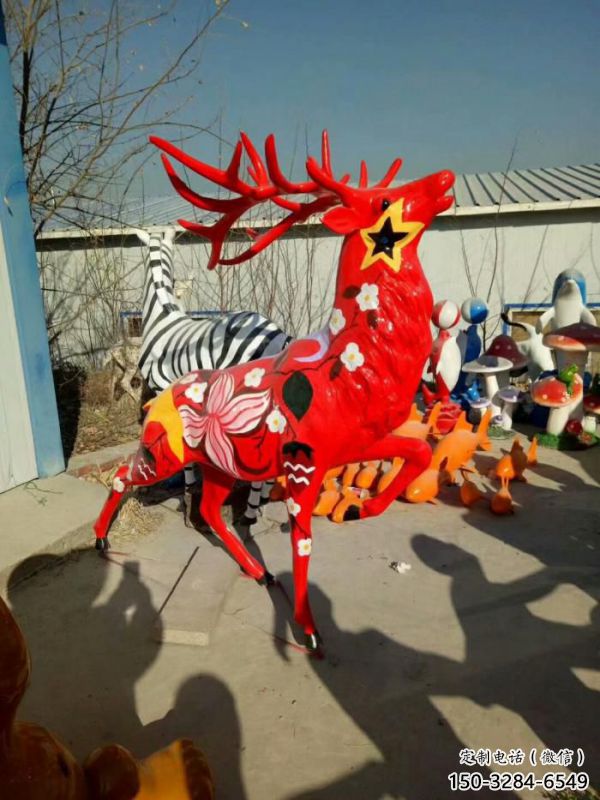 梅花鹿方案精品,景觀雕塑,玻璃鋼梅花鹿雕塑生產商 梅花鹿方案精品,景觀雕塑,玻璃鋼梅花鹿雕塑生產商