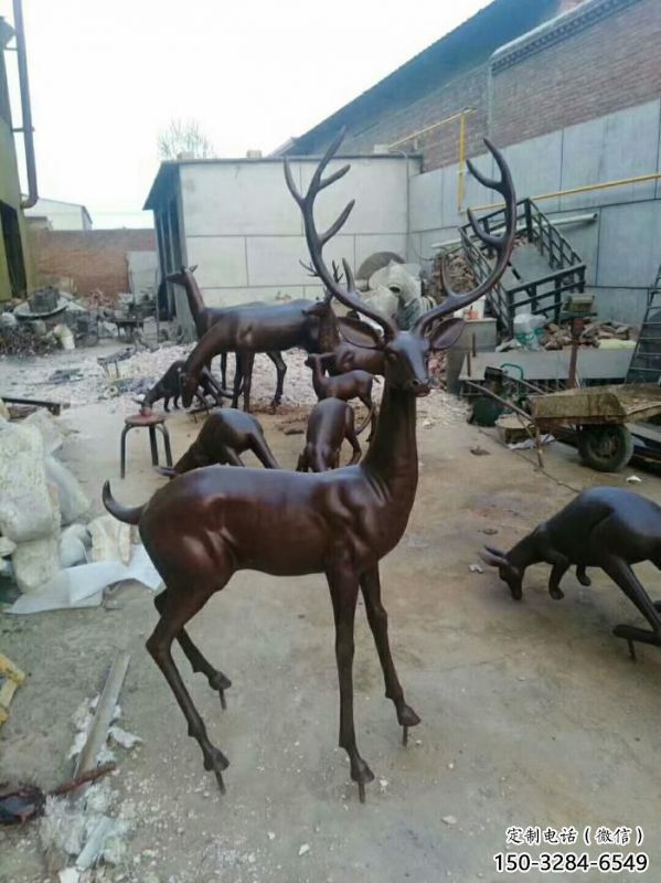 小鹿雕塑專供,景區雕塑,仿銅小鹿雕塑提供 小鹿雕塑專供,景區雕塑,仿銅小鹿雕塑提供
