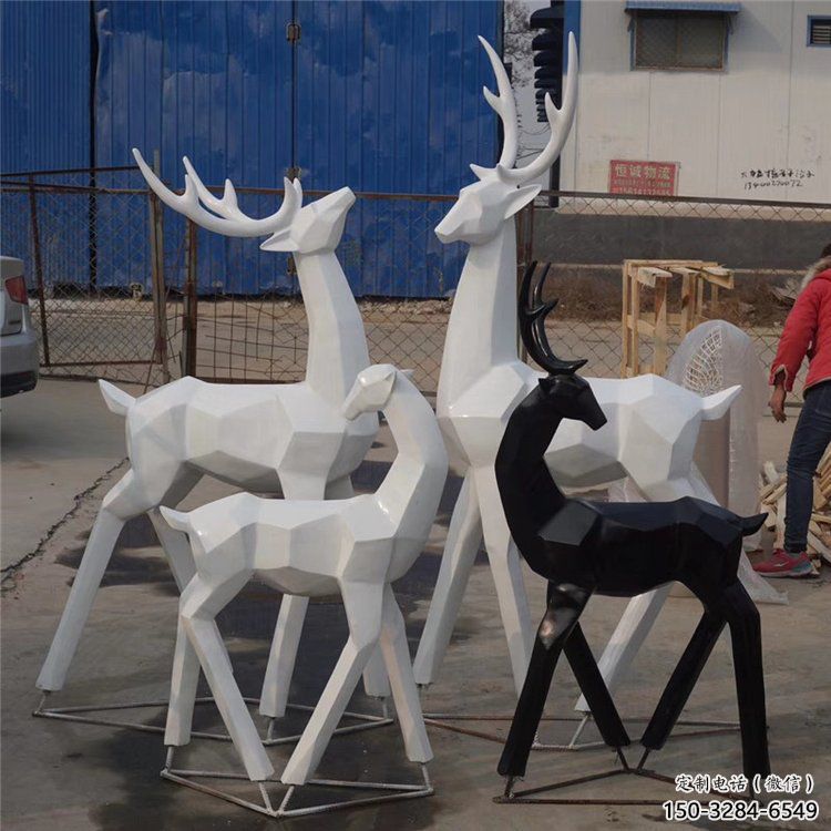 抽象小鹿雕塑預定,幾何雕塑,抽象小鹿雕塑廠家 抽象小鹿雕塑預定,幾何雕塑,抽象小鹿雕塑廠家