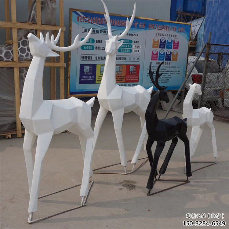 小鹿雕塑定價(jià),景觀雕塑,抽象小鹿雕塑擺件 小鹿雕塑定價(jià),景觀雕塑,抽象小鹿雕塑擺件