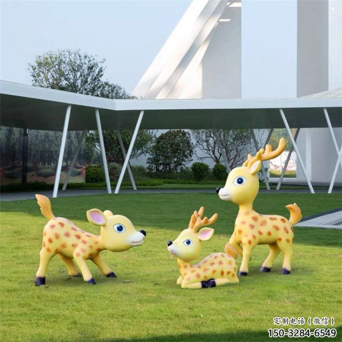 景觀小鹿雕塑制造,小區(qū)擺件,卡通小鹿雕塑制造商 景觀小鹿雕塑制造,小區(qū)擺件,卡通小鹿雕塑制造商