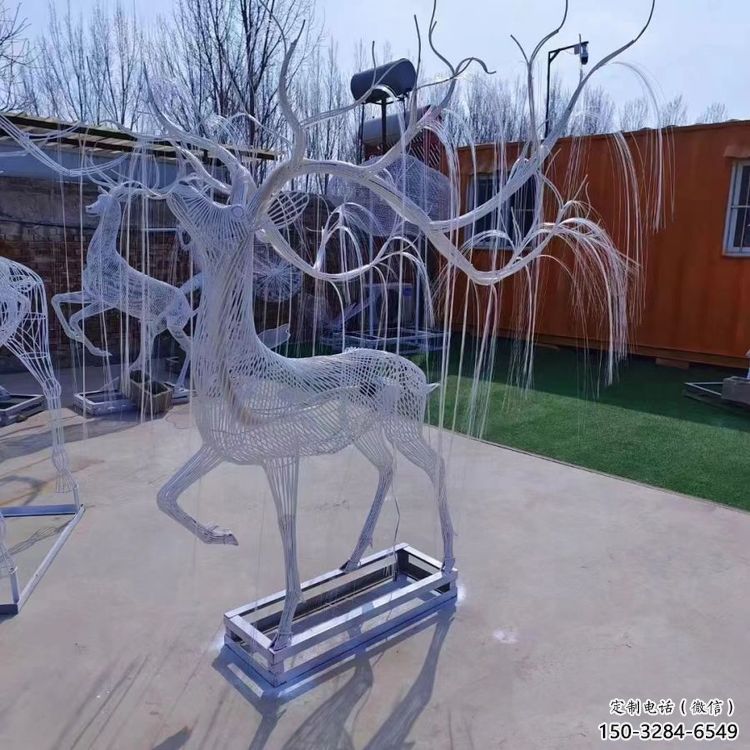 梅花鹿雕塑服務商,鏤空雕塑,燈光梅花鹿雕塑訂做 梅花鹿雕塑服務商,鏤空雕塑,燈光梅花鹿雕塑訂做