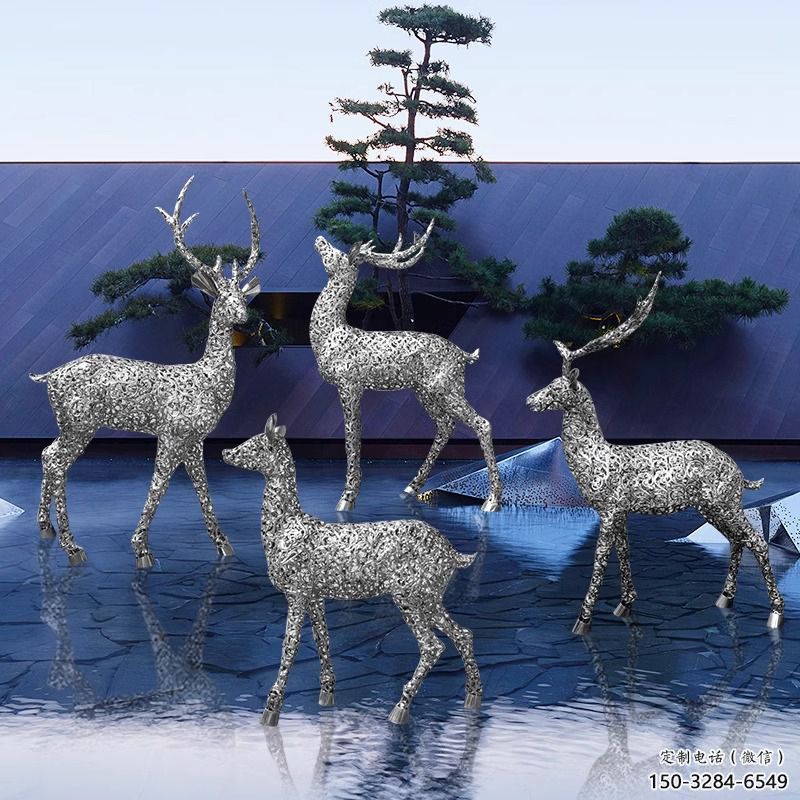 梅花鹿雕塑工廠,城市裝飾,景觀鏤空梅花鹿雕塑供給 梅花鹿雕塑工廠,城市裝飾,景觀鏤空梅花鹿雕塑供給