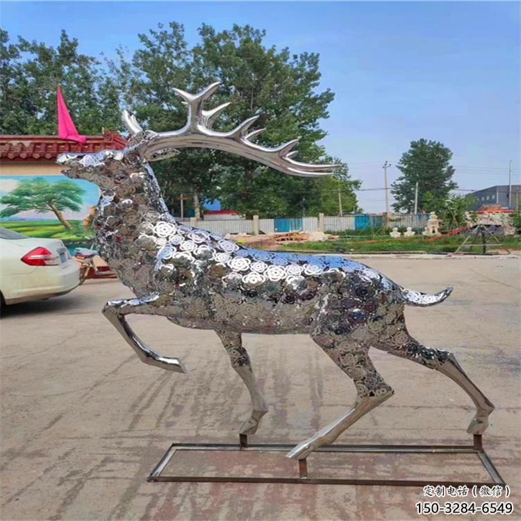 梅花鹿雕塑定做,城區小品,景觀鏤空梅花鹿雕塑定價 梅花鹿雕塑定做,城區小品,景觀鏤空梅花鹿雕塑定價