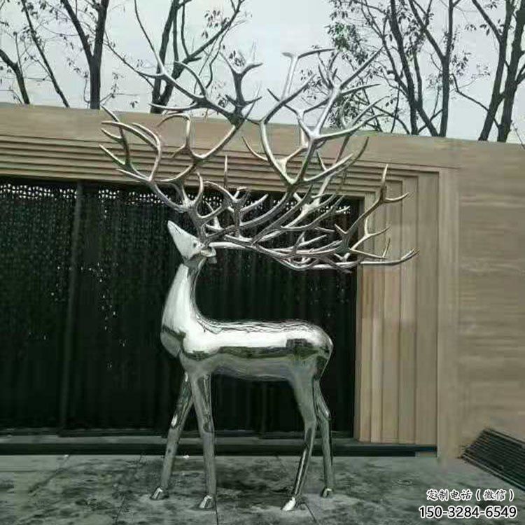 梅花鹿雕塑優選,城市裝飾,展示鏡面梅花鹿雕塑定做 梅花鹿雕塑優選,城市裝飾,展示鏡面梅花鹿雕塑定做