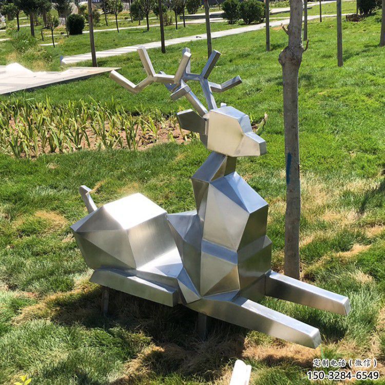 戶外小鹿雕塑通用,切面藝術,幾何切面小鹿雕塑供應 戶外小鹿雕塑通用,切面藝術,幾何切面小鹿雕塑供應