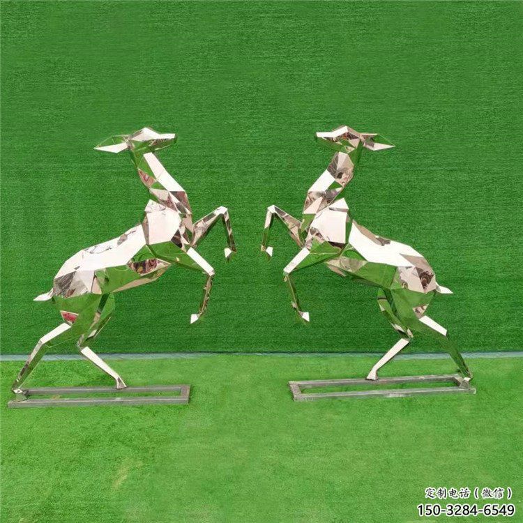 園林小鹿雕塑觀賞型,標識雕塑,切面小鹿雕塑展品 園林小鹿雕塑觀賞型,標識雕塑,切面小鹿雕塑展品