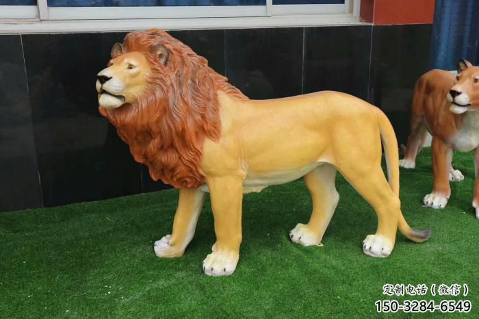 彩繪獅子雕塑 彩繪獅子雕塑