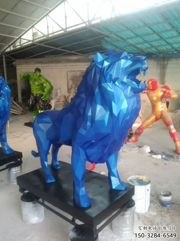 風景區獅子雕塑 風景區獅子雕塑