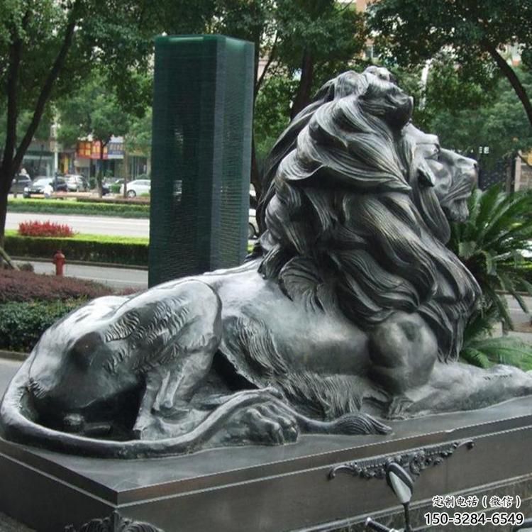 公園獅子雕塑定做,小區(qū)擺件,鑄銅趴獅雕塑制作 公園獅子雕塑定做,小區(qū)擺件,鑄銅趴獅雕塑制作
