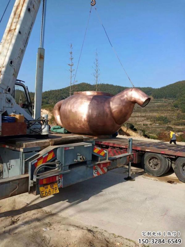 不銹鋼風景區天壺雕塑-戶外擺放-小天壺雕塑供應商 不銹鋼風景區天壺雕塑-戶外擺放-小天壺雕塑供應商