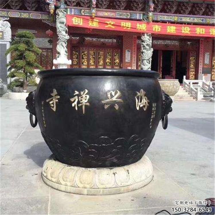 寺院鐵缸雕塑 寺院鐵缸雕塑