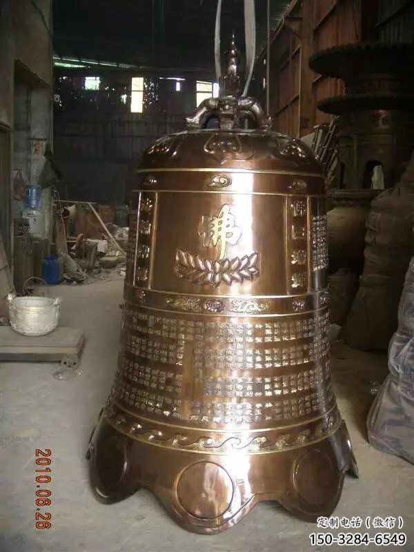 宣傳銅鐘雕塑