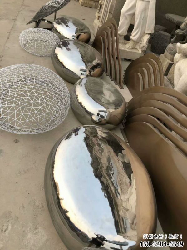 廣場坐凳雕塑,抽象景觀雕塑,鏡面效果 廣場坐凳雕塑,抽象景觀雕塑,鏡面效果