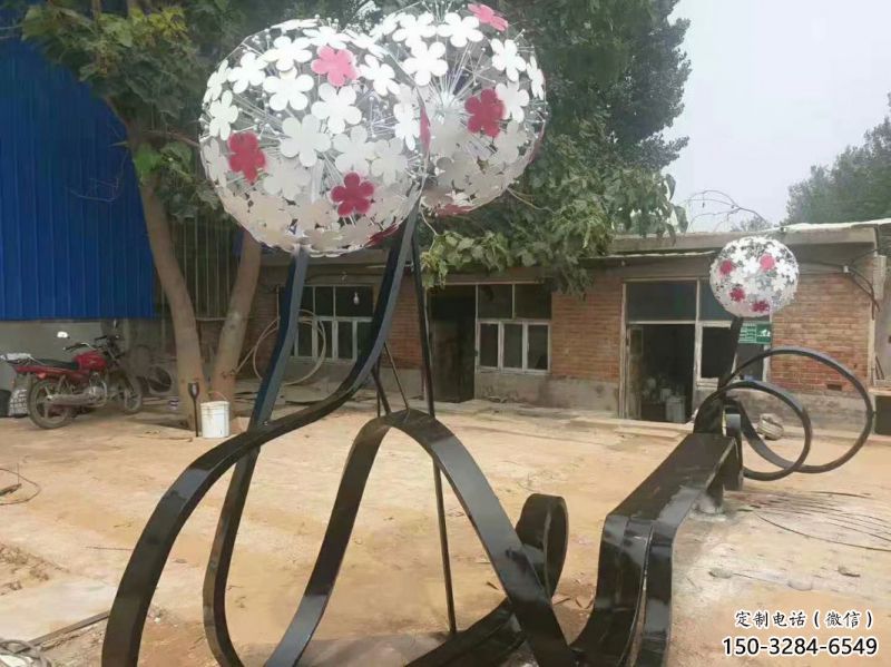 蒲公英坐凳雕塑制作,幾何原理方案,烤漆坐凳雕塑 蒲公英坐凳雕塑制作,幾何原理方案,烤漆坐凳雕塑