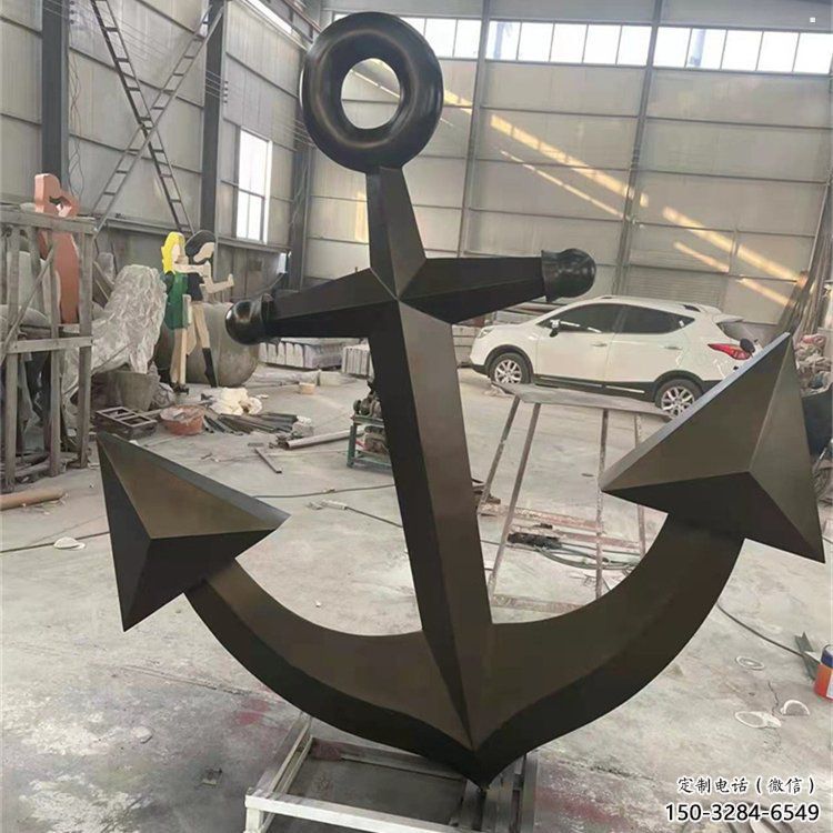 船錨雕塑 船錨雕塑