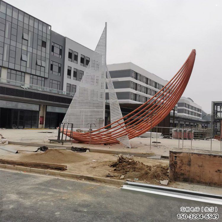 鍛造船艇雕塑 鍛造船艇雕塑