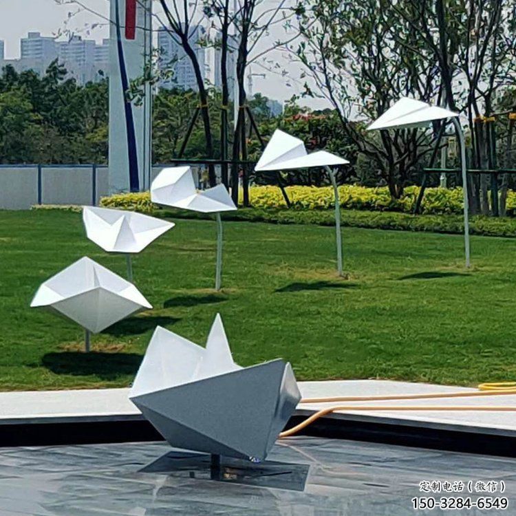 紙船雕塑標準,街頭藝術,廣場折紙船雕塑通用 紙船雕塑標準,街頭藝術,廣場折紙船雕塑通用