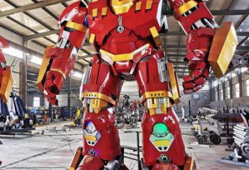 室內機器人雕塑