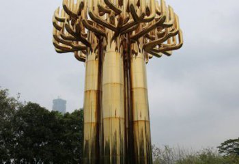 園林精神堡壘雕塑