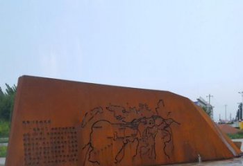 廣場(chǎng)景墻雕塑廠家，宣傳主題藝術(shù)類