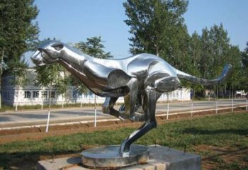 雕塑恐龍景觀制造，街景小品，鏡面恐龍雕塑優(yōu)價