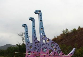 鏤空主題恐龍雕塑生產(chǎn)，透雕系列，戶外恐龍雕塑生產(chǎn)商