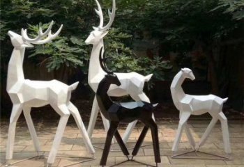 構件小鹿雕塑常用，景觀概念，景觀抽象小鹿雕塑供求