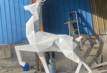 商業(yè)小鹿雕塑標(biāo)準(zhǔn)，廣場(chǎng)雕塑，烤漆小鹿雕塑供給