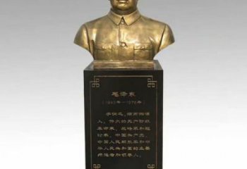 毛澤東人頭像雕塑