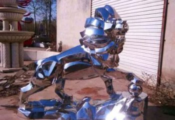 廣場(chǎng)獅子雕塑供需，廣場(chǎng)動(dòng)物雕塑，不銹鋼獅子雕塑定制