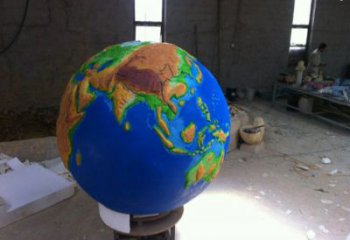 地球雕塑供給，景觀雕塑，不銹鋼地球雕塑選定廠家