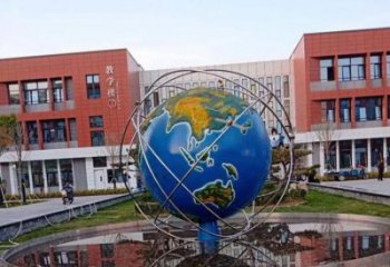 地球雕塑精選，公園小品，不銹鋼地球雕塑精品