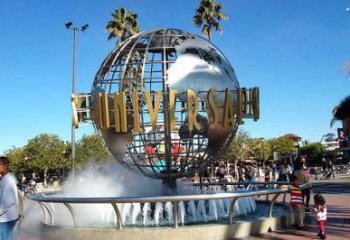 地球儀雕塑制作，校園雕塑，現代地球儀雕塑標準