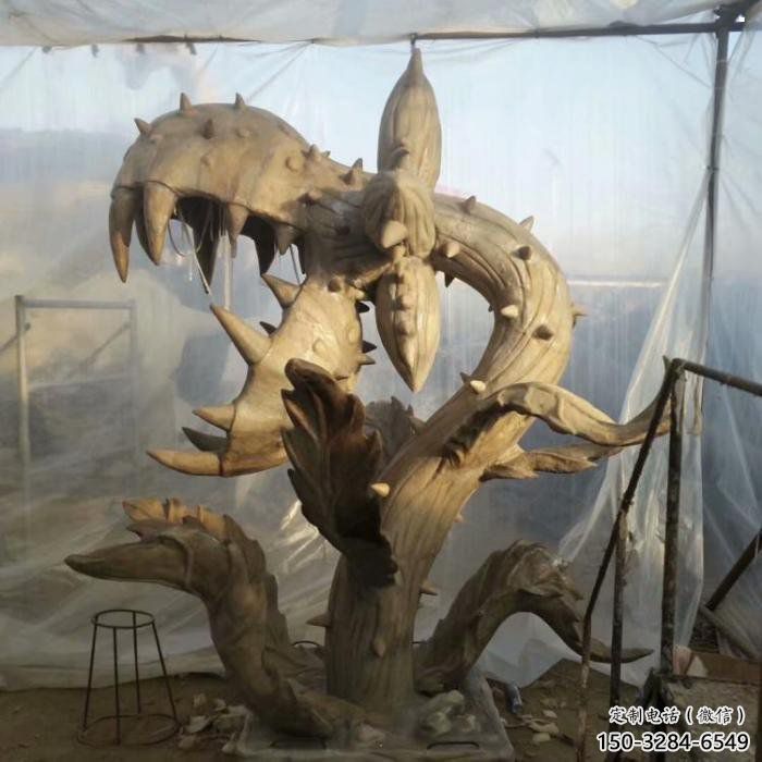 食人花雕塑制作,戶外雕塑,景觀食人花雕塑選用 食人花雕塑制作,戶外雕塑,景觀食人花雕塑選用