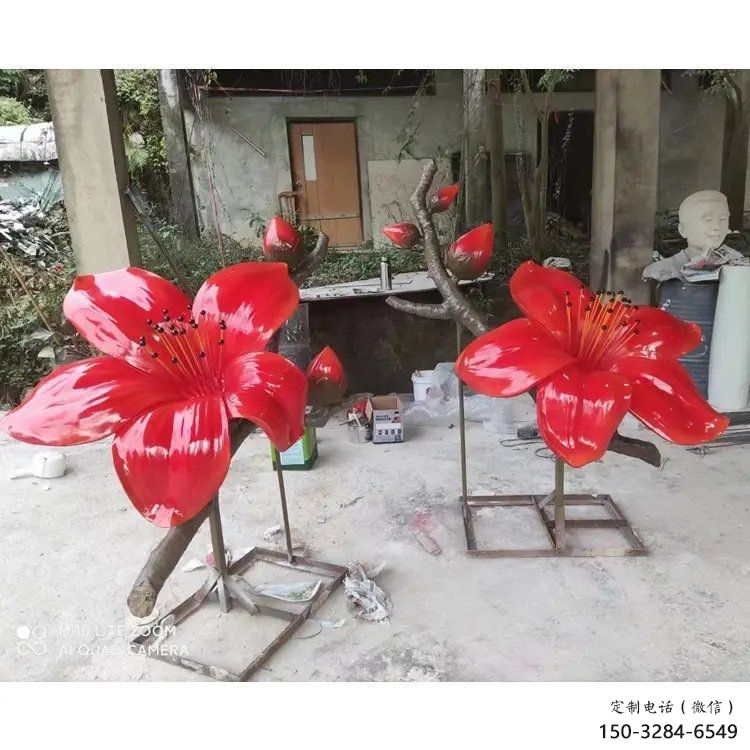 梧桐花雕塑優選,室外雕塑,彩繪梧桐花雕塑廠家優選 梧桐花雕塑優選,室外雕塑,彩繪梧桐花雕塑廠家優選