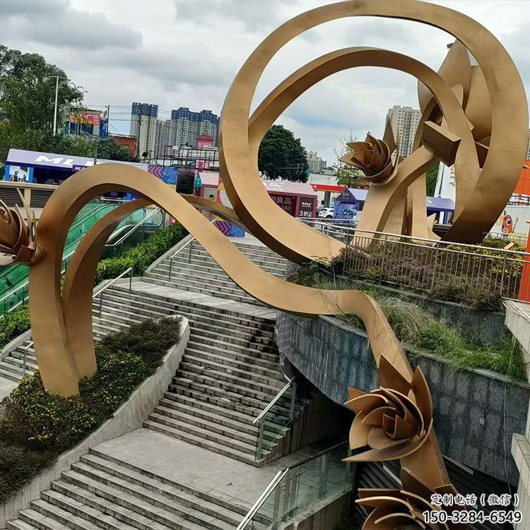 櫻花雕塑優選,陸地擺件,不銹鋼櫻花雕塑廠家 櫻花雕塑優選,陸地擺件,不銹鋼櫻花雕塑廠家