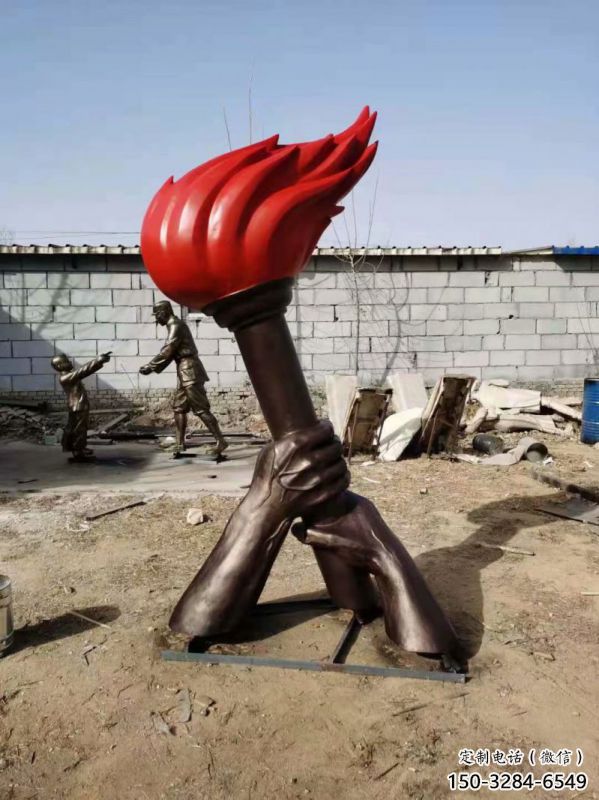火把雕塑訂做通用,美陳雕塑,不銹鋼火把雕塑優選 火把雕塑訂做通用,美陳雕塑,不銹鋼火把雕塑優選
