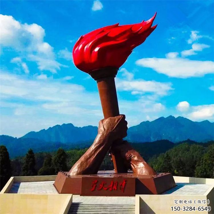 火把雕塑提供,戶外雕塑,不銹鋼火把雕塑素材制作 火把雕塑提供,戶外雕塑,不銹鋼火把雕塑素材制作