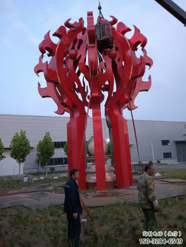 火球雕塑,精神堡壘火球雕塑落地展示 火球雕塑,精神堡壘火球雕塑落地展示