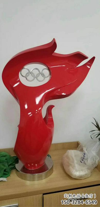 體育火炬雕塑精選，美陳雕塑，不銹鋼火炬雕塑通用