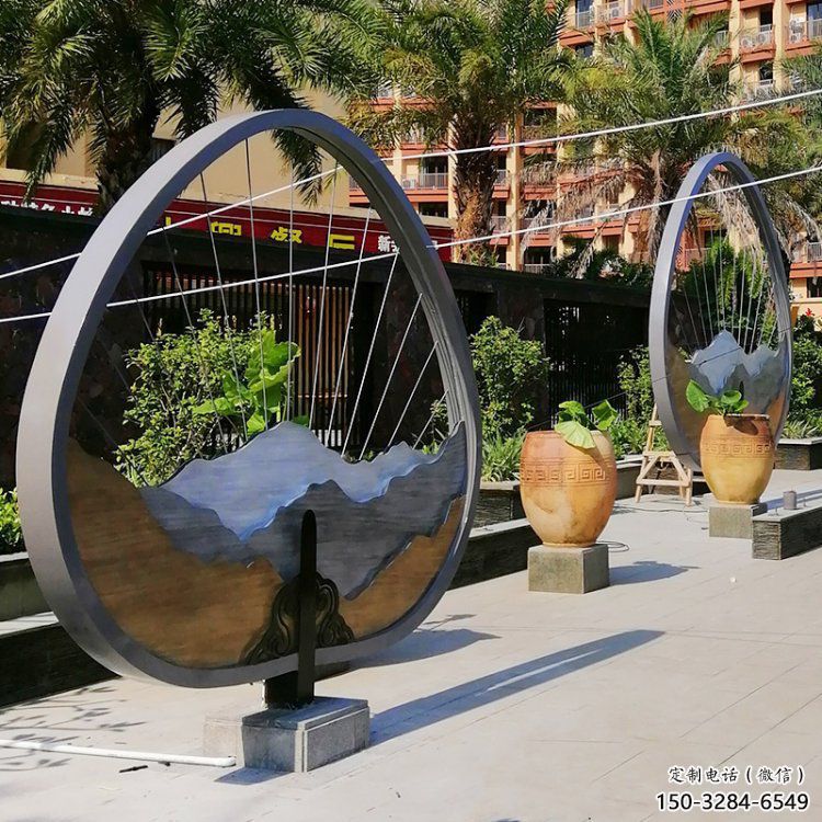 假山小品雕塑,彩鋼制作,金屬景觀假山雕塑價格 假山小品雕塑,彩鋼制作,金屬景觀假山雕塑價格